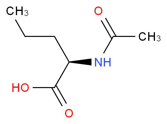 N-乙酰-D-正缬氨酸_分子结构_CAS_57357-56-9)