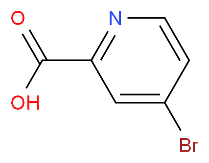 4-Bromopyridine-2-carboxylic acid 97%_分子结构_CAS_30766-03-1)