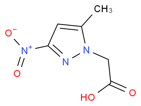 (5-methyl-3-nitro-1H-pyrazol-1-yl)acetic acid_分子结构_CAS_344912-39-6)