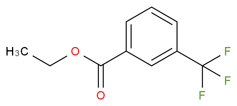 ethyl 3-(trifluoromethyl)benzoate_分子结构_CAS_76783-59-0
