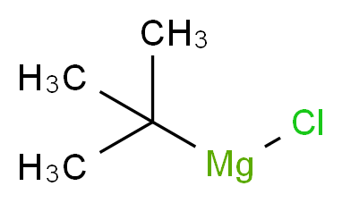 叔丁基氯化镁 溶液_分子结构_CAS_677-22-5)