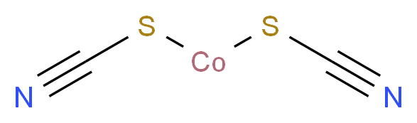 硫氰酸钴(II)_分子结构_CAS_3017-60-5)