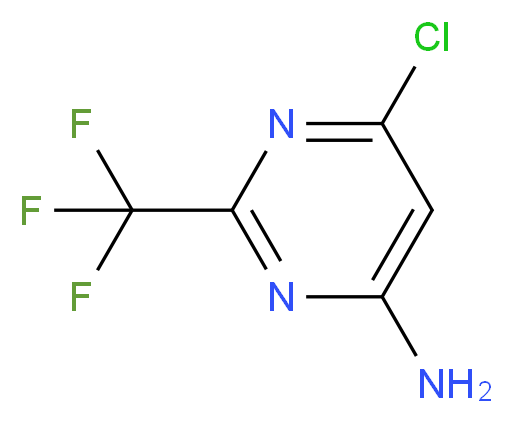 6-Chloro-2-trifluoromethyl-pyrimidin-4-ylamine_分子结构_CAS_1480-66-6)