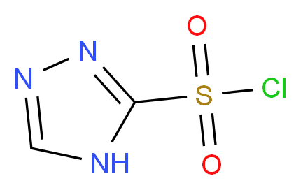 2H-[1,2,4]Triazole-3-sulfonyl chloride_分子结构_CAS_6461-29-6)