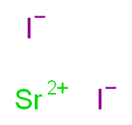 strontium(2+) ion diiodide_分子结构_CAS_10476-86-5