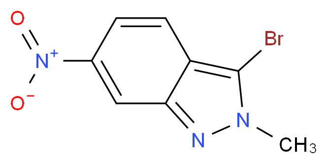 3-Bromo-2-methyl-6-nitro-2H-indazole_分子结构_CAS_)