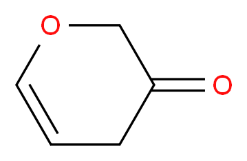 Dihydropyran-3-one_分子结构_CAS_28743-04-6)