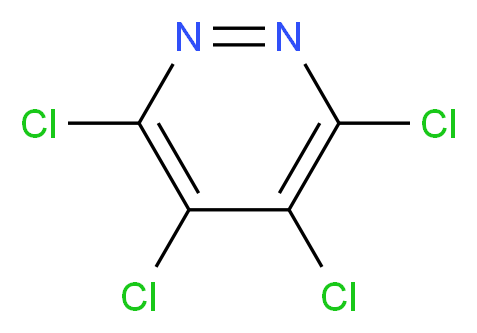 tetrachloropyridazine_分子结构_CAS_20074-67-3