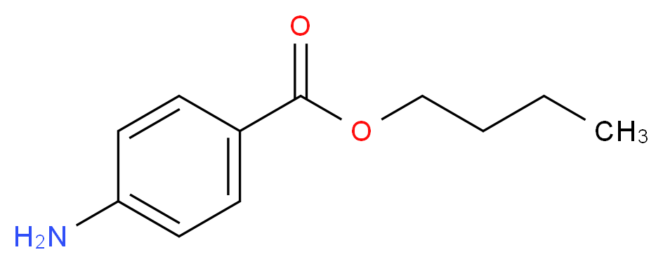 butyl 4-aminobenzoate_分子结构_CAS_94-25-7