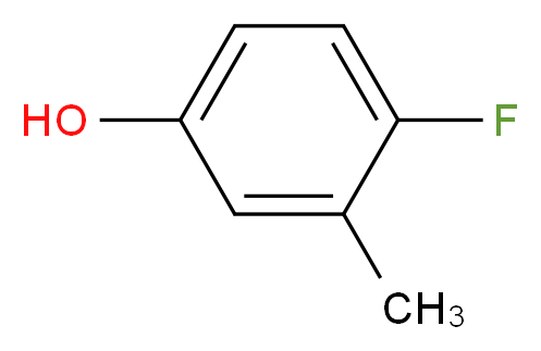 4-Fluoro-3-methylphenol_分子结构_CAS_452-70-0)