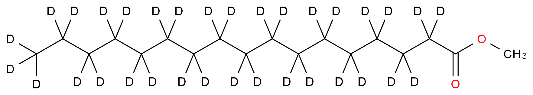 Methyl heptadecanoate-d33_分子结构_CAS_1219804-81-5)