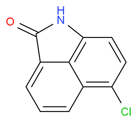 9-chloro-2-azatricyclo[6.3.1.0<sup>4</sup>,<sup>1</sup><sup>2</sup>]dodeca-1(12),4,6,8,10-pentaen-3-one_分子结构_CAS_24950-30-9