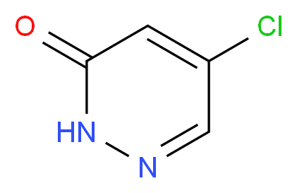 5-Chloropyridazin-3-(2H)-one_分子结构_CAS_660425-07-0)