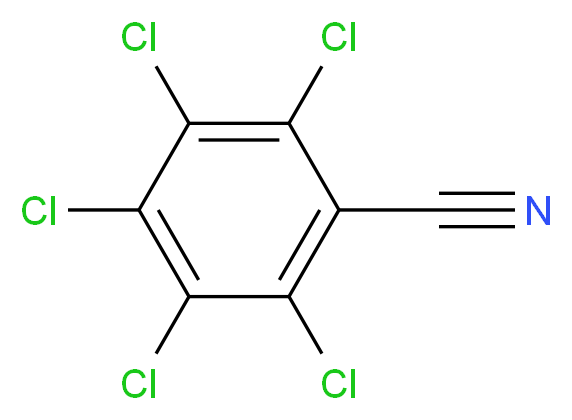 pentachlorobenzonitrile_分子结构_CAS_20925-85-3