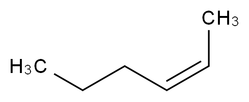 (2Z)-hex-2-ene_分子结构_CAS_7688-21-3