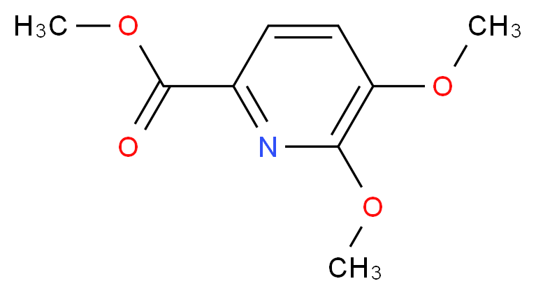 Methyl 5,6-dimethoxypicolinate_分子结构_CAS_324028-87-7)