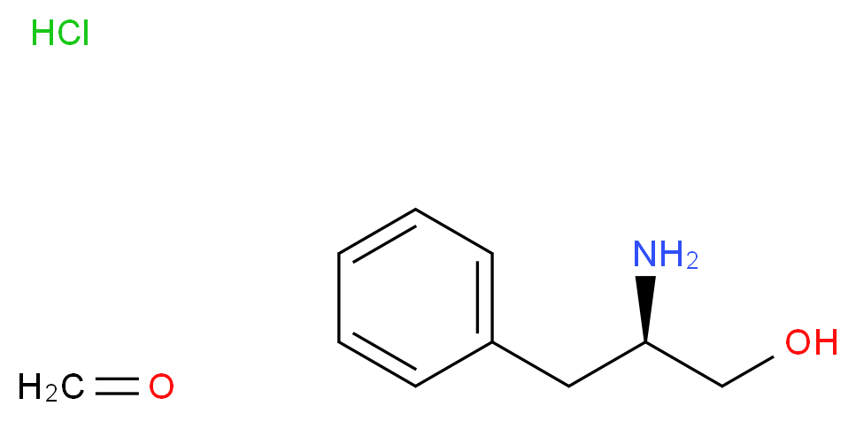 (2R)-2-amino-3-phenylpropan-1-ol formaldehyde hydrochloride_分子结构_CAS_61366-43-6