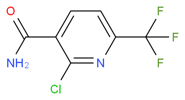 2-Chloro-6-(trifluoromethyl)nicotinamide 98%_分子结构_CAS_)