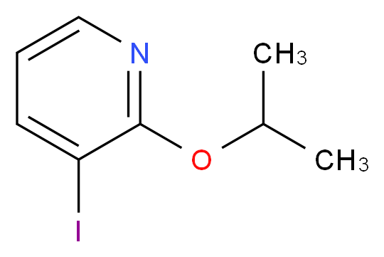 3-碘-2-异丙氧基吡啶_分子结构_CAS_766557-61-3)