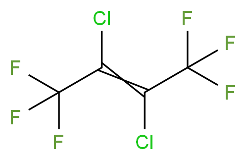 2,3-DICHLOROHEXAFLUOROBUTENE-2_分子结构_CAS_303-04-8)