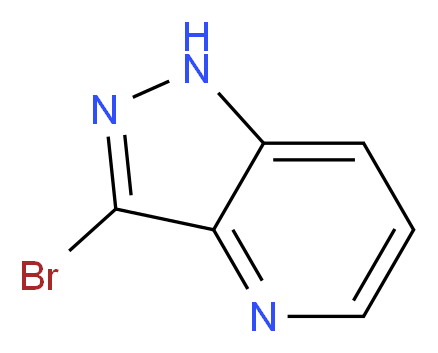 3-Bromo-1H-pyrazolo[4,3-b]pyridine_分子结构_CAS_633328-33-3)