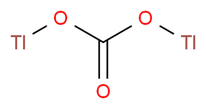 碳酸铊(I)_分子结构_CAS_6533-73-9)