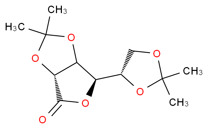2,3:5,6-Di-O-isopropylidene-L-gulonolactone_分子结构_CAS_7306-64-1)
