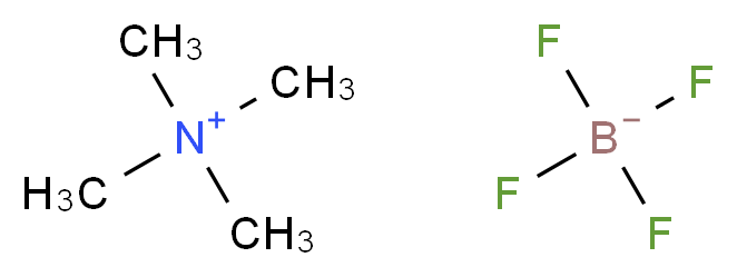 Tetramethylammonium tetrafluoroborate 97%_分子结构_CAS_661-36-9)