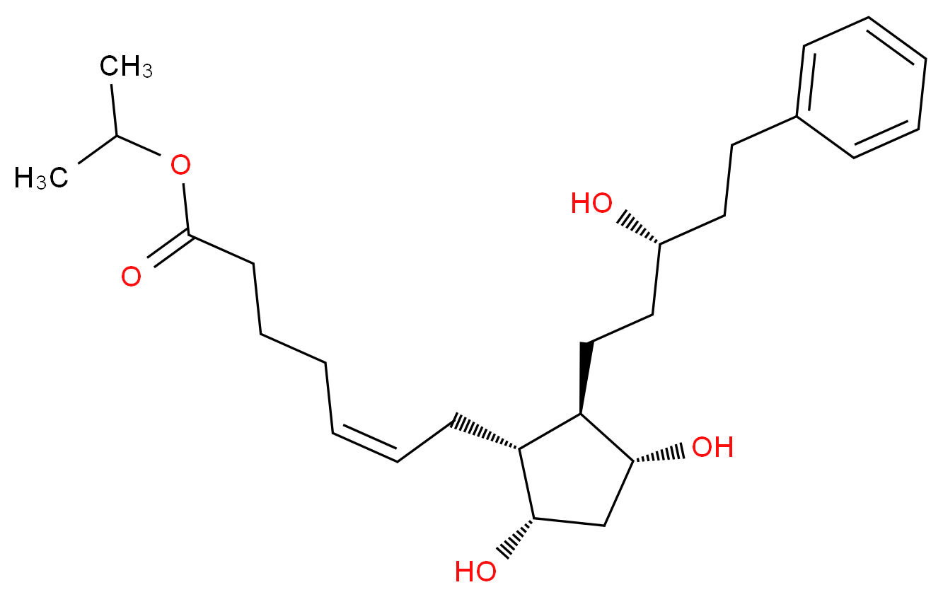 (15S)-Latanoprost_分子结构_CAS_145773-22-4)