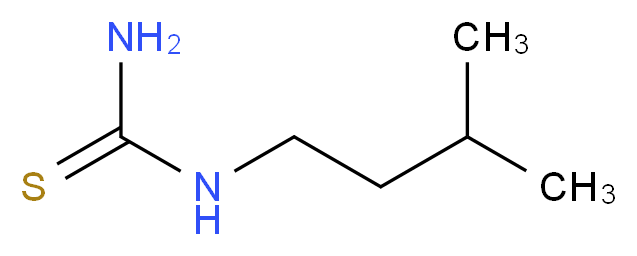 (3-Methyl-butyl)-thiourea_分子结构_CAS_6601-04-3)