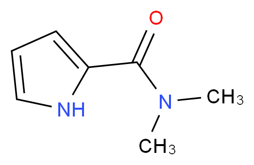 N,N-Dimethyl-1H-pyrrole-2-carboxamide_分子结构_CAS_7126-47-8)