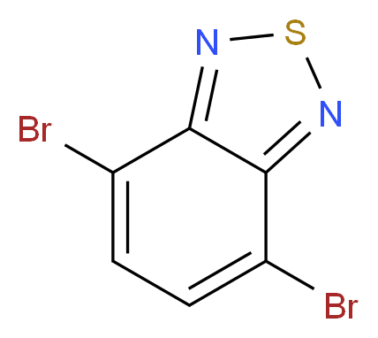 4,7-dibromo-2,1,3-benzothiadiazole_分子结构_CAS_15155-41-6