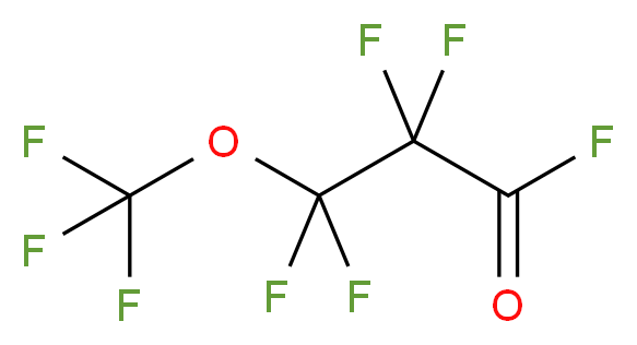 2,2,3,3-tetrafluoro-3-(trifluoromethoxy)propanoyl fluoride_分子结构_CAS_425-38-7