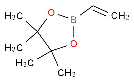 VINYLBORONIC ACID PINACOL ESTER_分子结构_CAS_75927-49-0)