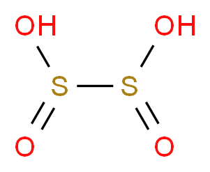 Dithionous acid_分子结构_CAS_15959-26-9)