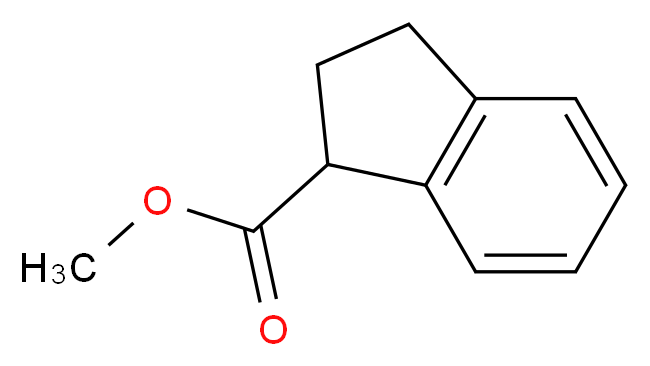 methyl 2,3-dihydro-1H-indene-1-carboxylate_分子结构_CAS_26452-96-0)