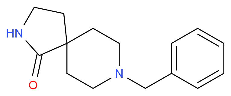 8-Benzyl-2,8-diazaspiro[4.5]decan-1-one_分子结构_CAS_1123242-53-4)