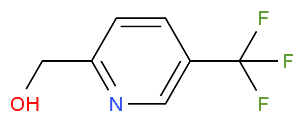 [5-(Trifluoromethyl)-2-pyridinyl]methanol_分子结构_CAS_31181-84-7)