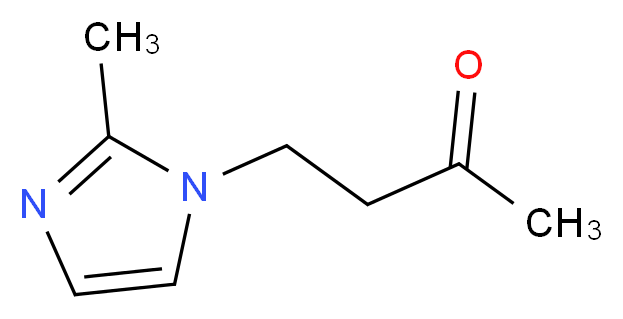 4-(2-methyl-1H-imidazol-1-yl)butan-2-one_分子结构_CAS_120216-60-6