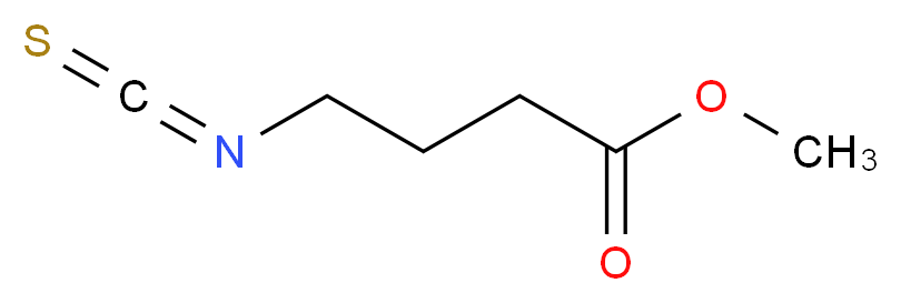 methyl 4-isothiocyanatobutanoate_分子结构_CAS_62210-26-8)