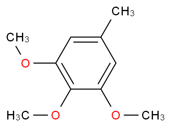3,4,5-三甲氧基甲苯_分子结构_CAS_6443-69-2)