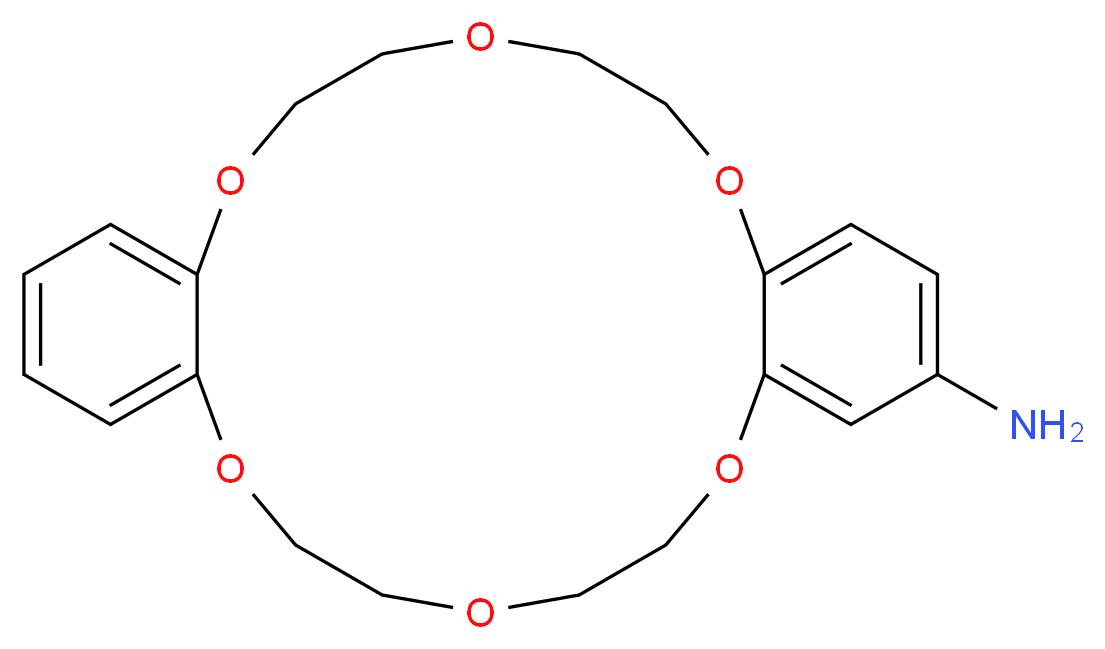 4′-氨基二苯并-18-冠醚-6_分子结构_CAS_126531-26-8)