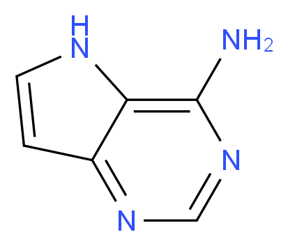 pyrrolo[3,2-d]pyrimidin-4-amine_分子结构_CAS_2227-98-7