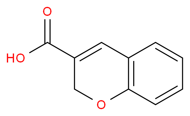 2H-Chromene-3-carboxylic acid_分子结构_CAS_)