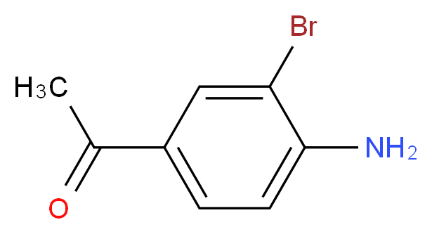 1-(4-amino-3-bromophenyl)ethan-1-one_分子结构_CAS_56759-32-1