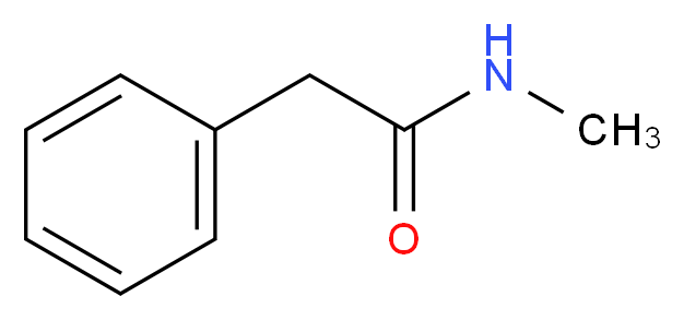N-Methyl-2-phenylacetamide_分子结构_CAS_6830-82-6)