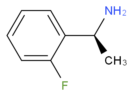 (1S)-1-(2-fluorophenyl)ethan-1-amine_分子结构_CAS_68285-25-6