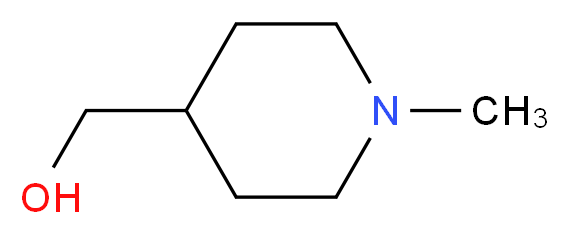 4-(Hydroxymethyl)-1-methylpiperidine_分子结构_CAS_20691-89-8)