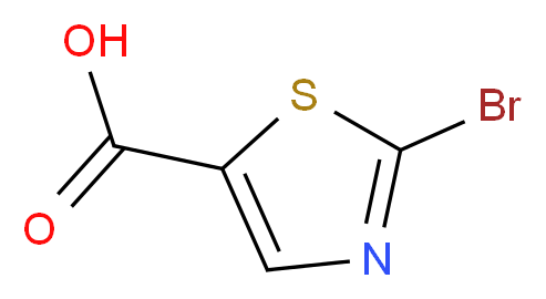 2-Bromo-1,3-thiazole-5-carboxylic acid 97%_分子结构_CAS_54045-76-0)