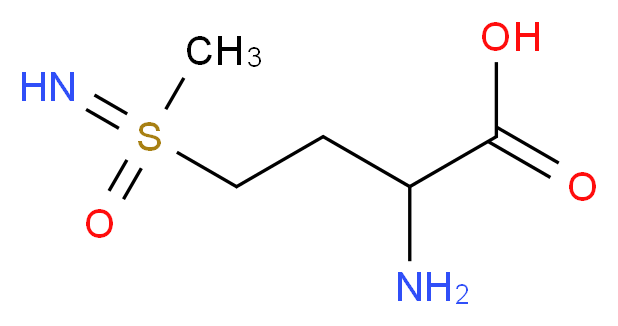 2-Amino-4-(S-methylsulfonimidoyl)butanoic acid_分子结构_CAS_15985-39-4)